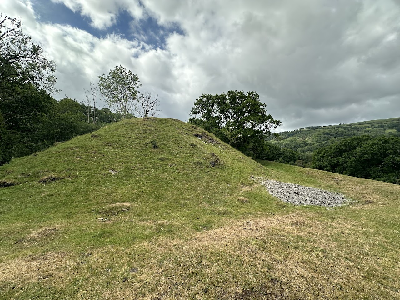Aberedw Castle Rocks