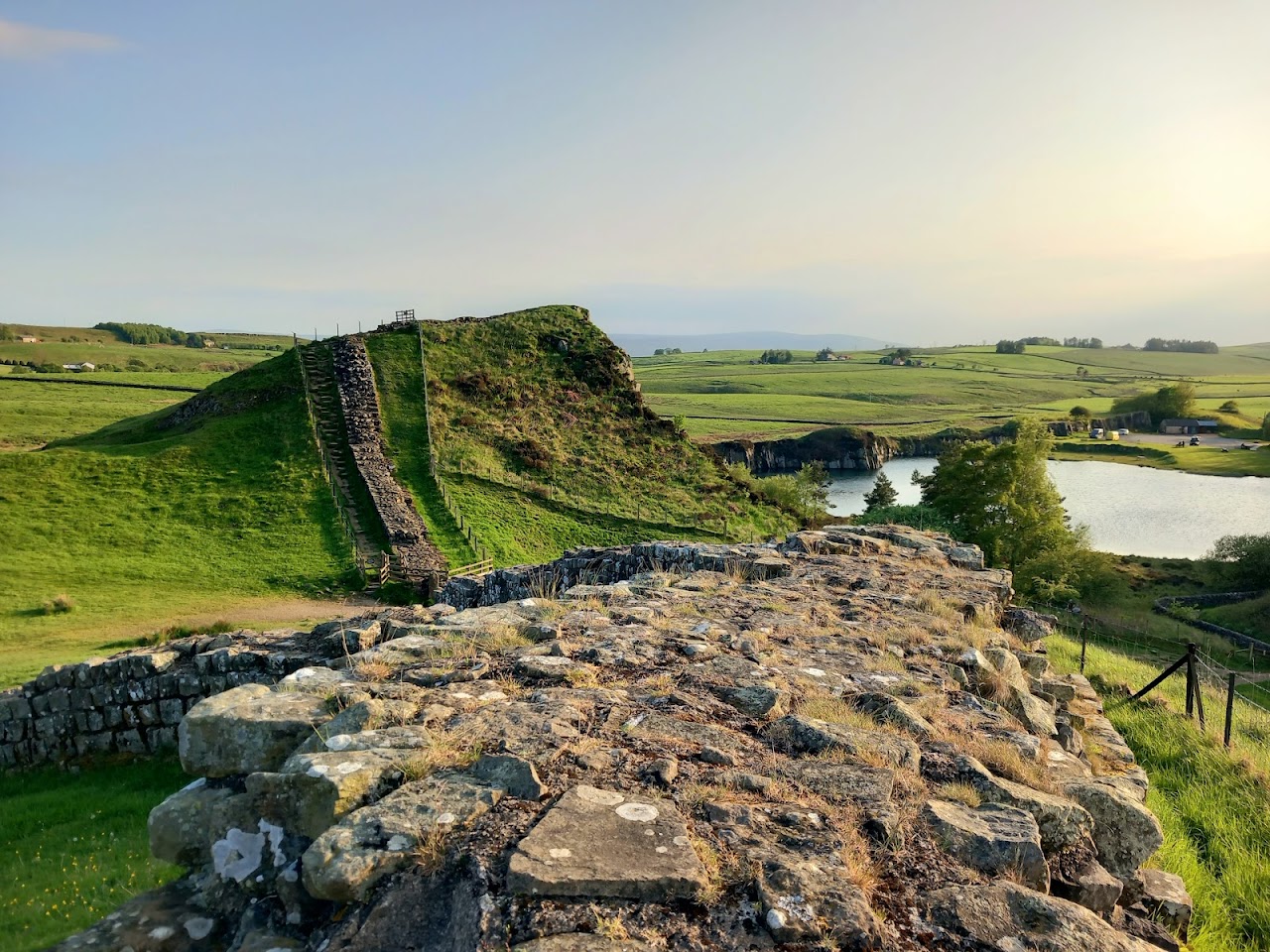 Cawfields Roman Wall