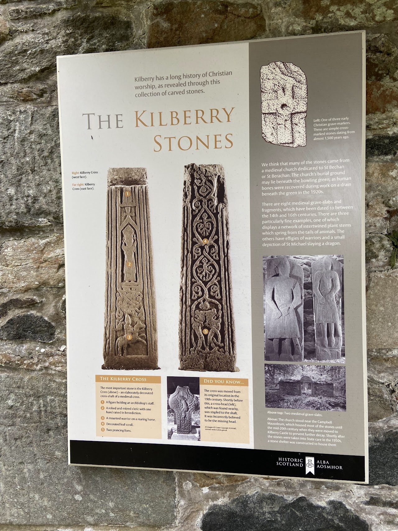 Kilberry Sculptured Stones